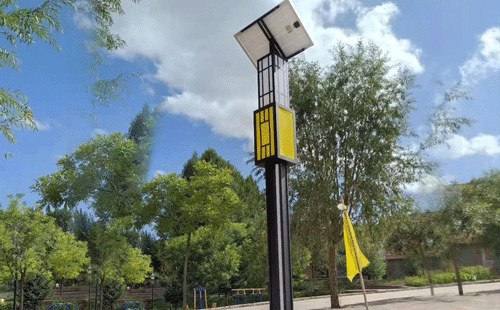 武山智慧路灯安装