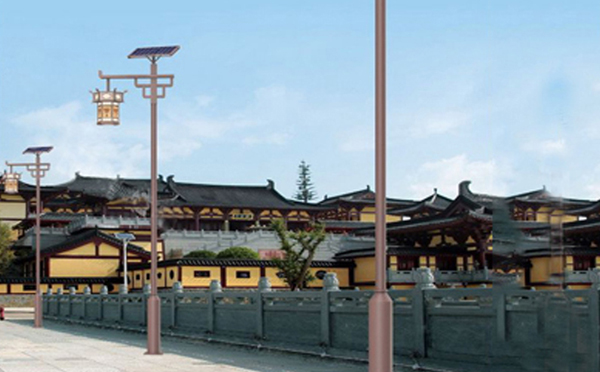 抗风型武山太阳能路灯：保障稳定照明不受风害